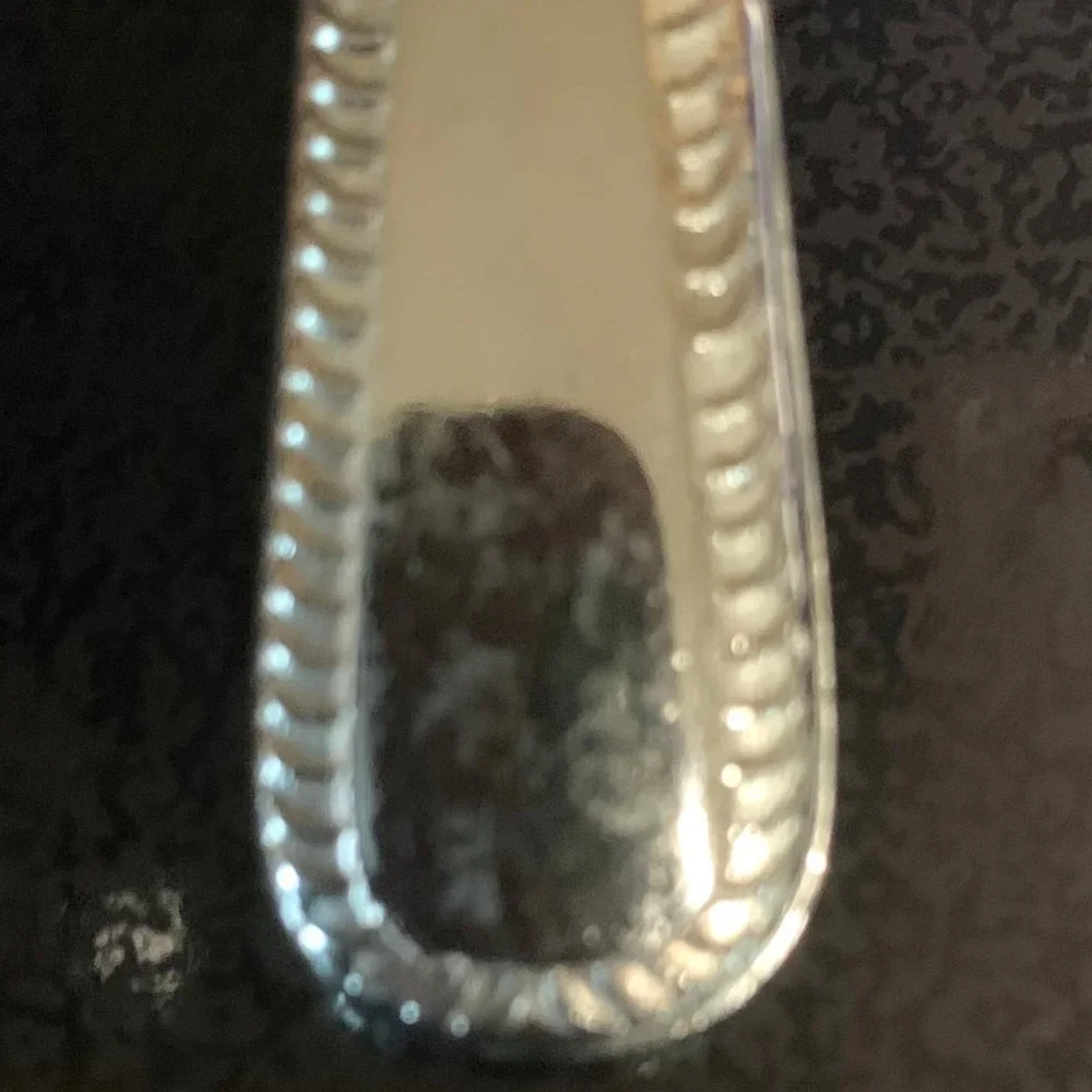 VTG SILVER PLATED ITALY SAUCE LADLE